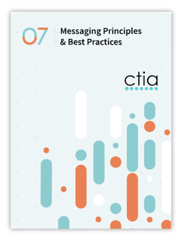 CTIA messaging best practices guide cover