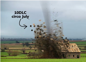 10dlc registration rejection - tornado