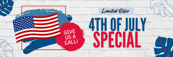 4th of july messages and social posts - promotional email banner