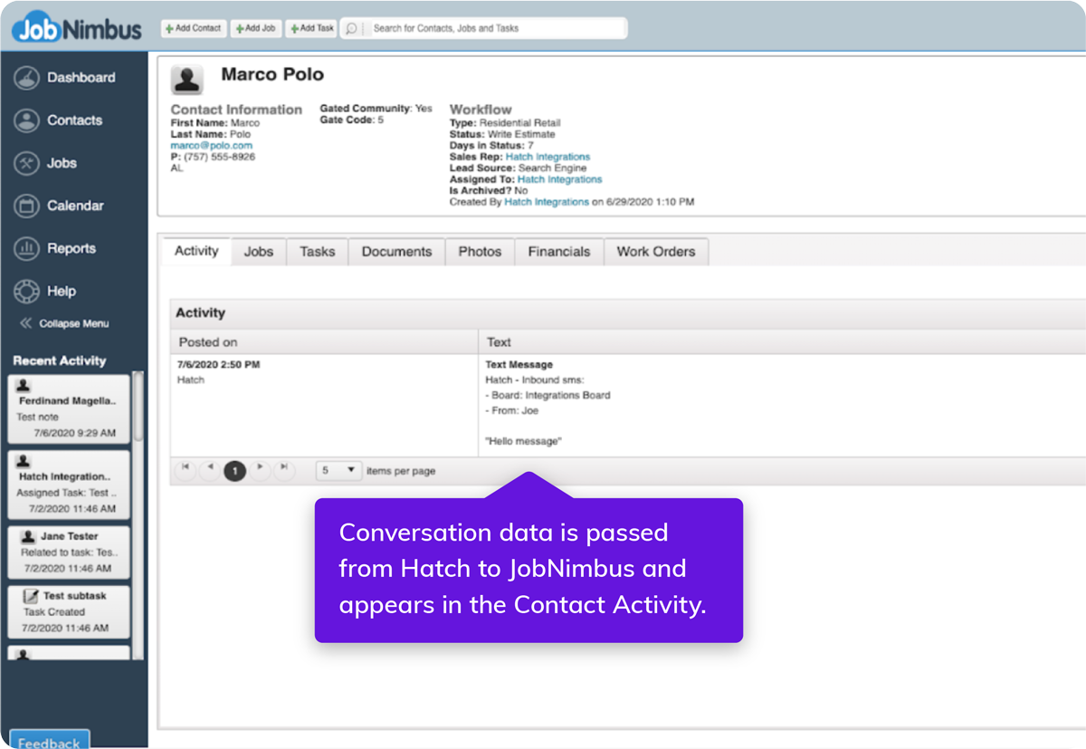 JobNimbus-Integration-Hatch-to-Contact-Activity