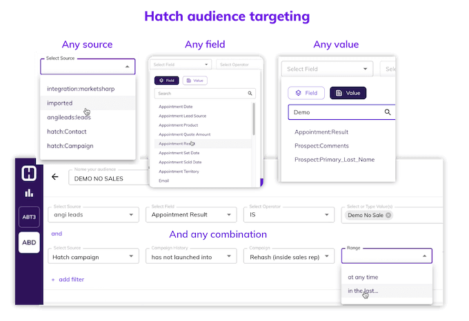 hatch audience targeting tool
