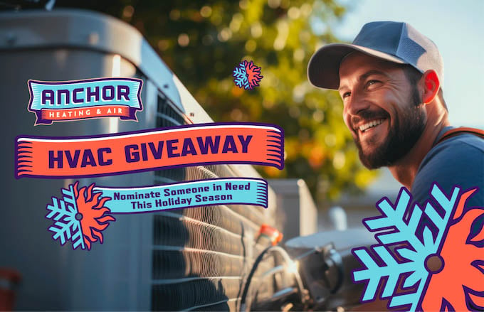 hvac holiday marketing ideas - giveaway to family in need