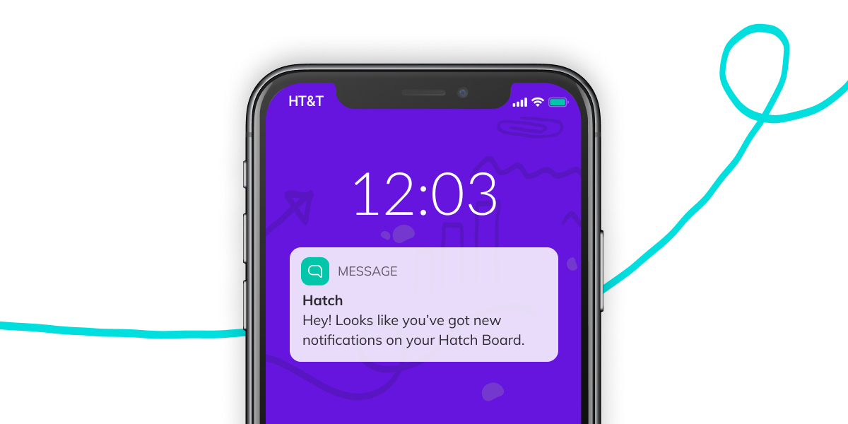 Text Notification from Hatch