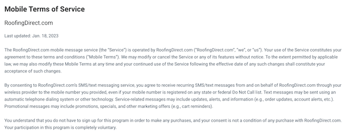 The Perfect Terms & Conditions Template (+7 Examples) for Text