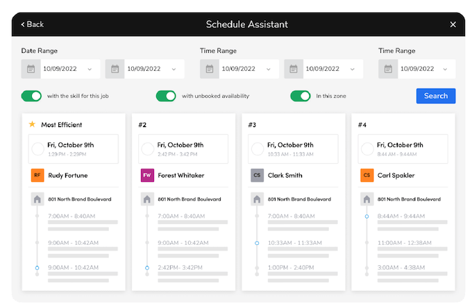 how to use AI for contractors - schedule assistant