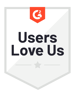 G2 Award - Users Love Us