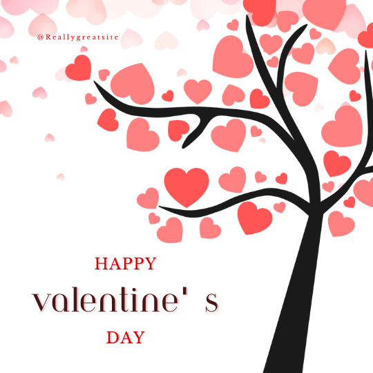 valentine's day marketing graphics and templates - basic greeting example