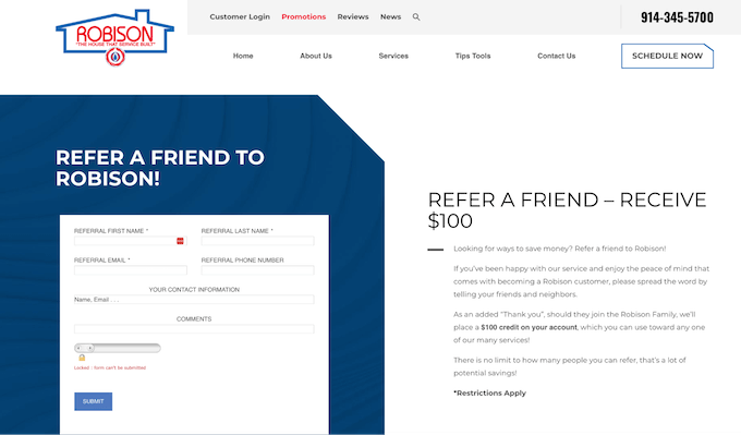 create a formal referral program