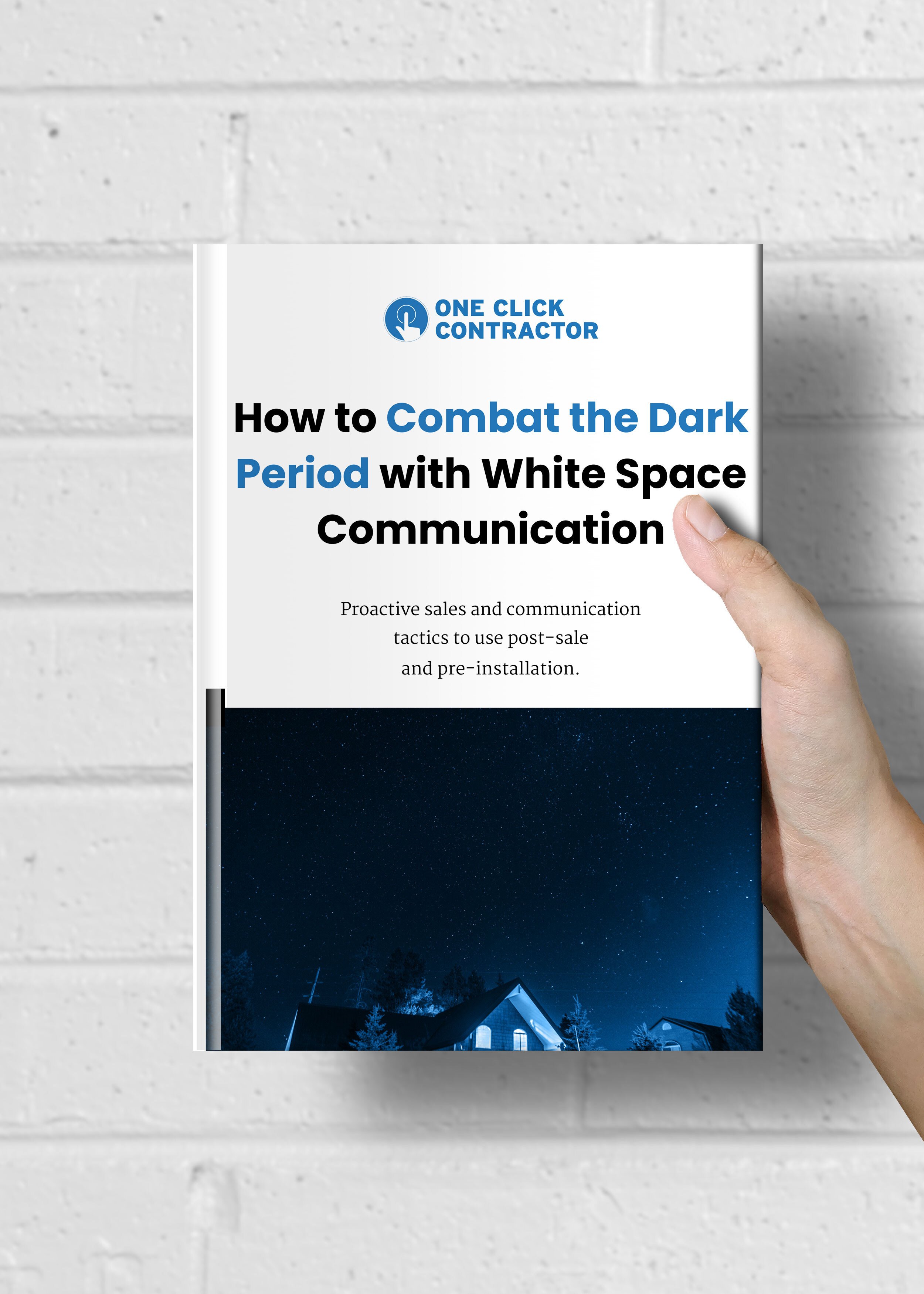 How to Combat the Dark Period with White Space Communication